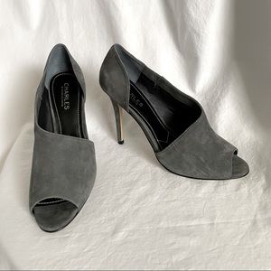 Charles David Suede D’Orsay Stiletto